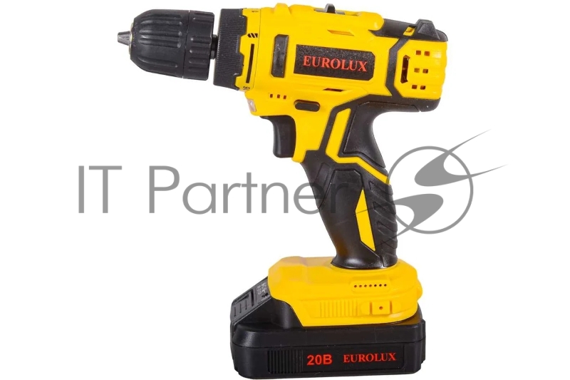 Дрель-шуруповерт аккумуляторная ДА-20/2Li Eurolux