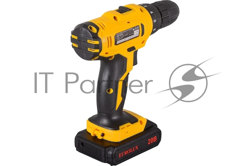 Дрель-шуруповерт аккумуляторная ДА-20/2Li Eurolux