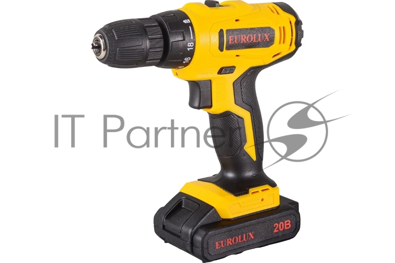 Дрель-шуруповерт аккумуляторная ДА-20/2Li Eurolux
