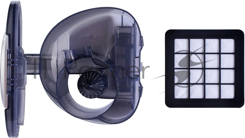 Пылесос Hyundai HYV-C3955 фиолетовый/черный 380/2220Вт, уборка сухая, пылесборник контейнер 1.5 л