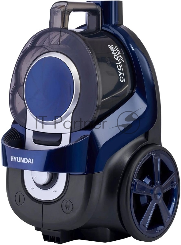 Пылесос Hyundai HYV-C3955 фиолетовый/черный 380/2220Вт, уборка сухая, пылесборник контейнер 1.5 л