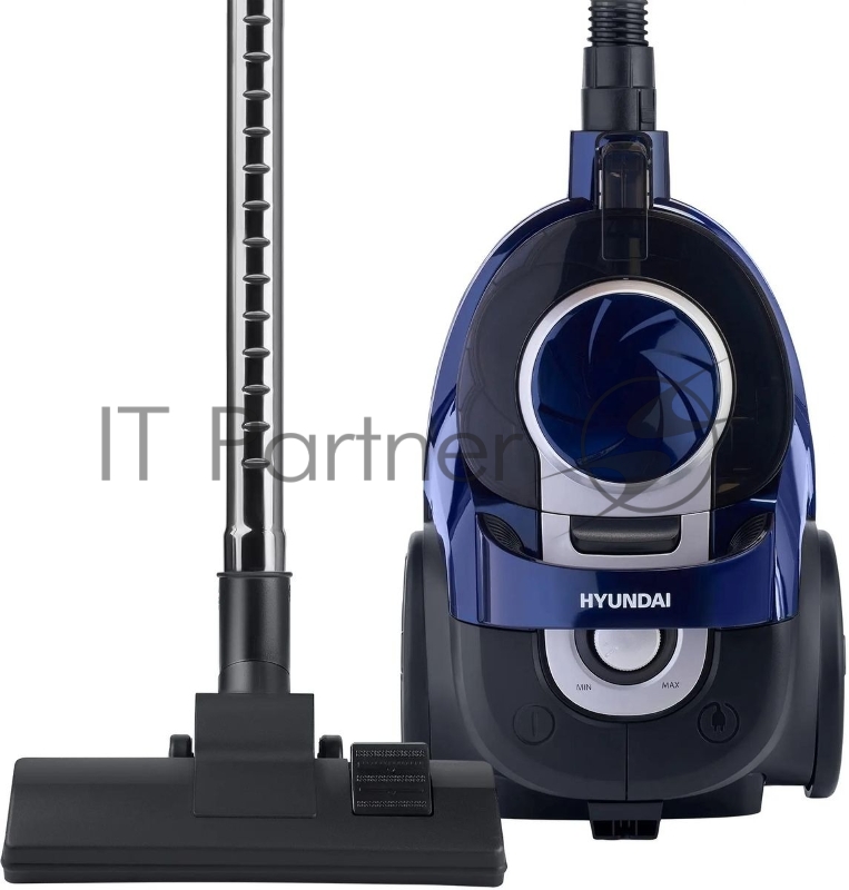 Пылесос Hyundai HYV-C3955 фиолетовый/черный 380/2220Вт, уборка сухая, пылесборник контейнер 1.5 л