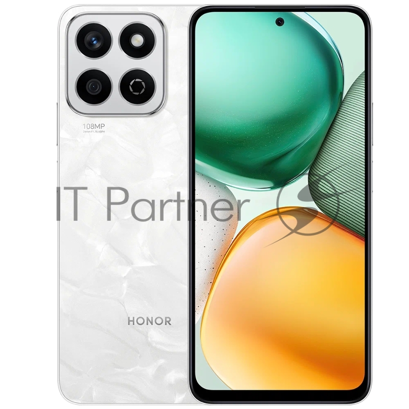 Смартфон HONOR X7C 5109BKDG, 6/128Gb, белый