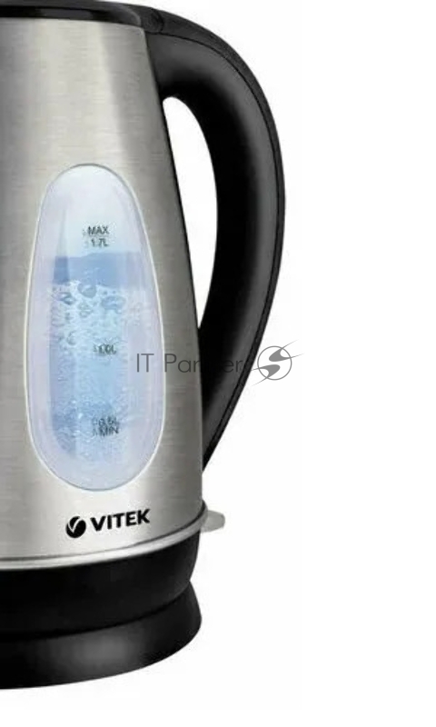 Чайник электрический Vitek VT-1134 серебристый/черный