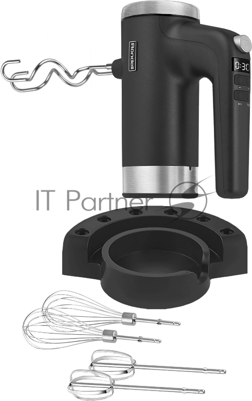 Миксер ручной Rondell RDE-1351 800Вт черный