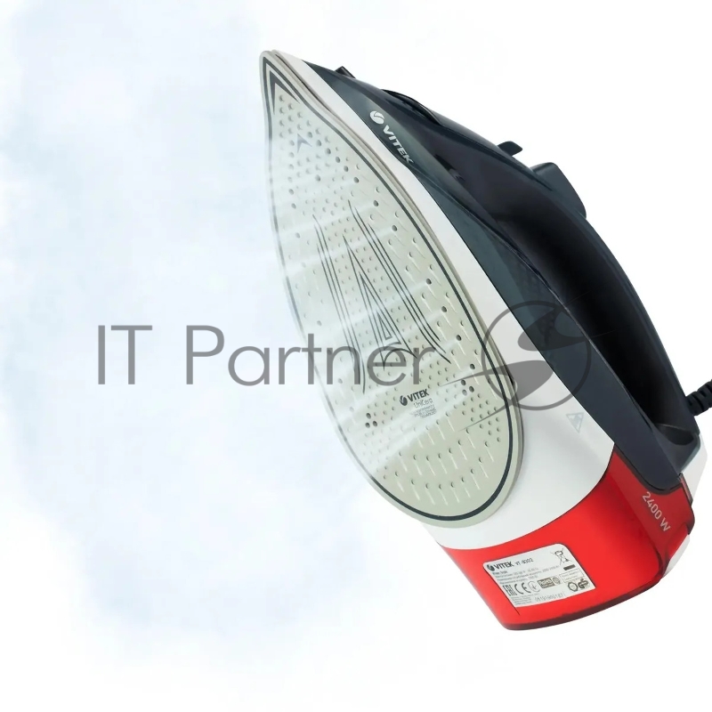 Утюг Vitek VT-8302 черный/белый/красный