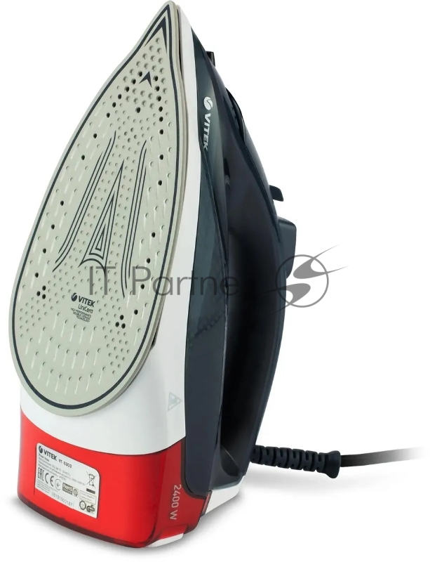 Утюг Vitek VT-8302 черный/белый/красный