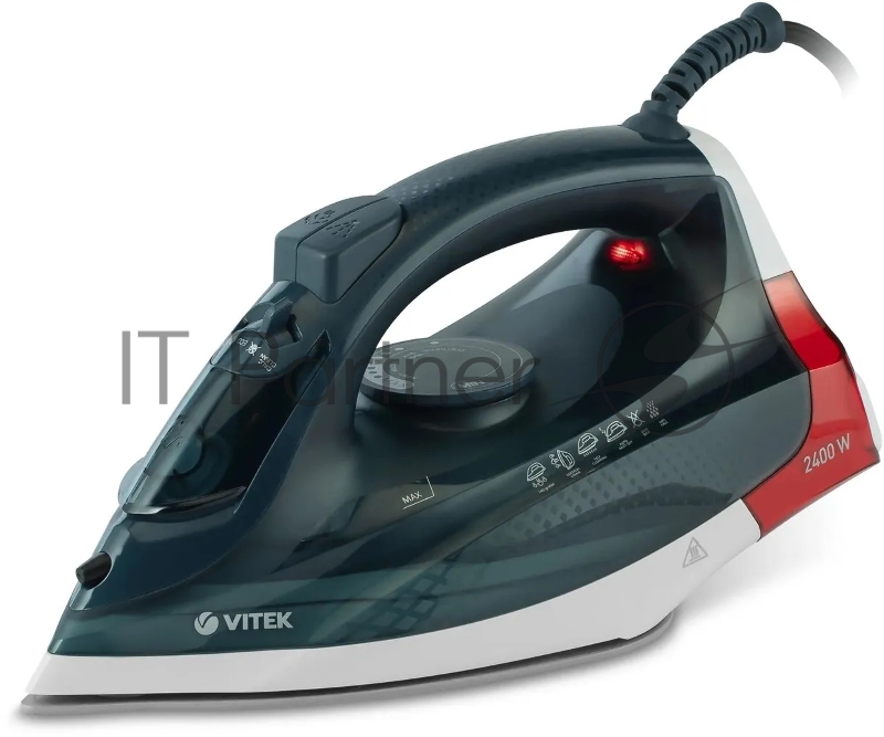 Утюг Vitek VT-8302 черный/белый/красный