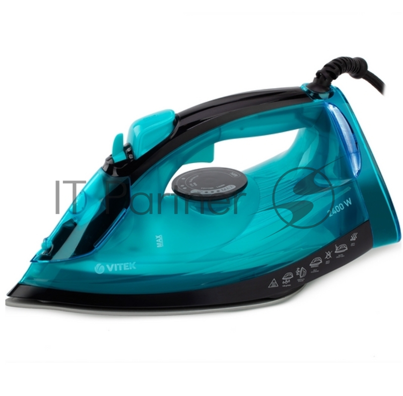 Утюг Vitek VT-8322 бирюзовый/черный