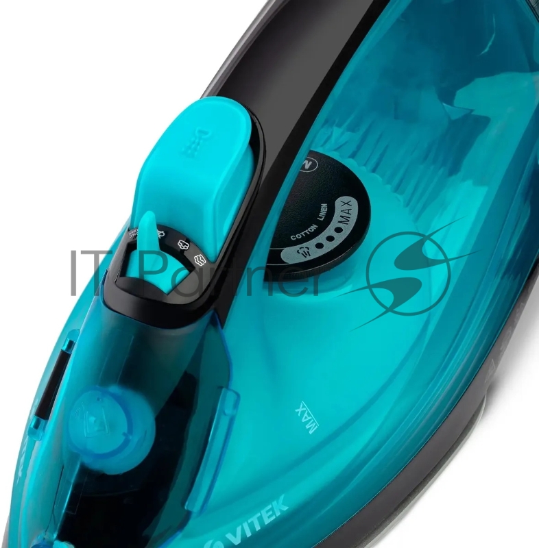 Утюг Vitek VT-8322 бирюзовый/черный