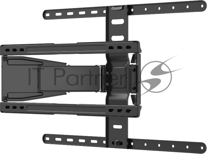 Кронштейн для телевизора Hyundai SL-F1 черный 43-90 макс.50кг настенный поворотно-выдвижной и наклонный