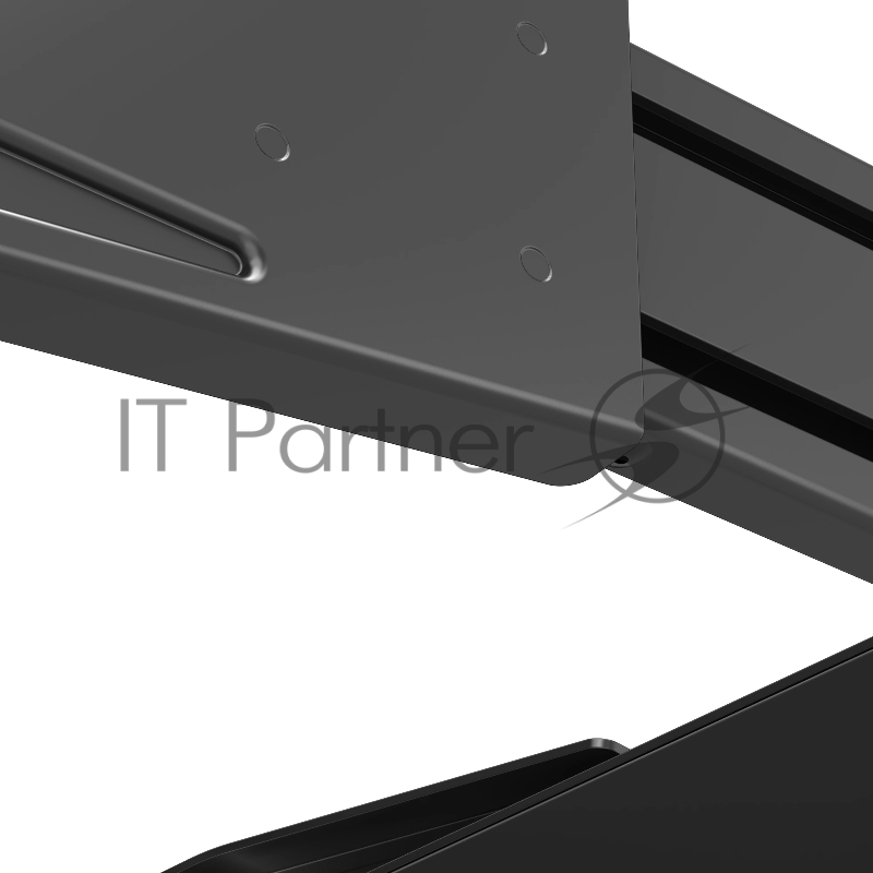 Кронштейн для телевизора Hyundai SL-F1 черный 43-90 макс.50кг настенный поворотно-выдвижной и наклонный