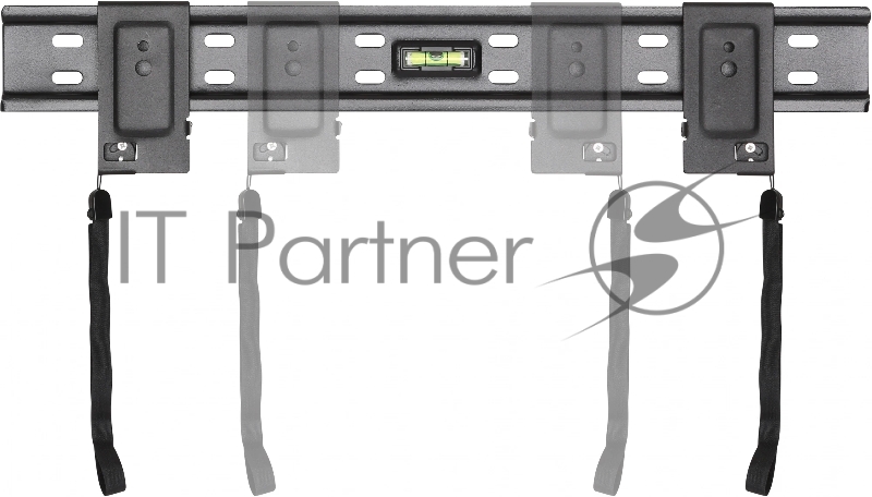 Кронштейн для телевизора Hyundai SL-X1 черный 32-55 макс.50кг настенный фиксированный