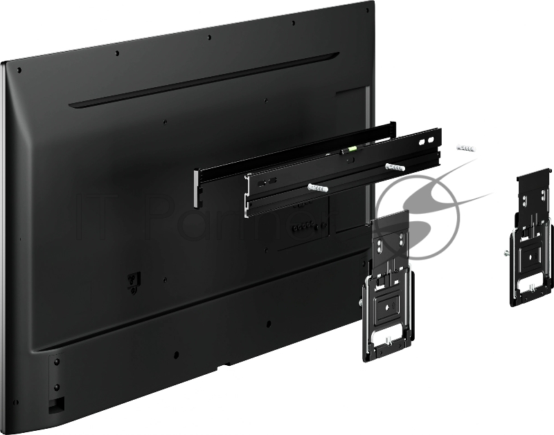 Кронштейн для телевизора Hyundai SL-X3 черный 32-65 макс.75кг настенный фиксированный