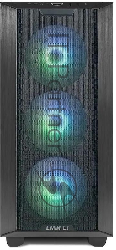 Корпус Lian-Li Lancool III RGB черный без БП ATX 10x120mm 3x140mm 2xUSB3.0 audio bott PSU