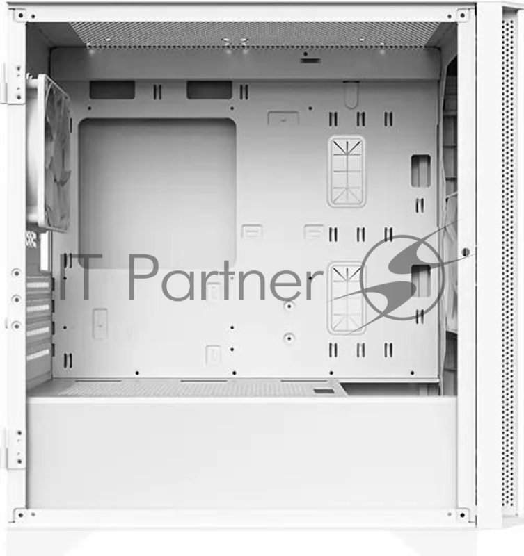 Корпус Montech AIR 100 LITE белый без БП mATX 2x120mm 1xUSB2.0 2xUSB3.0 audio bott PSU