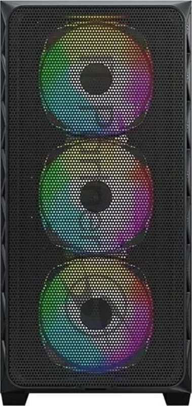 Корпус Montech AIR 903 MAX черный без БП ATX 3x140mm 2xUSB3.0 1xUSB3.1 audio bott PSU