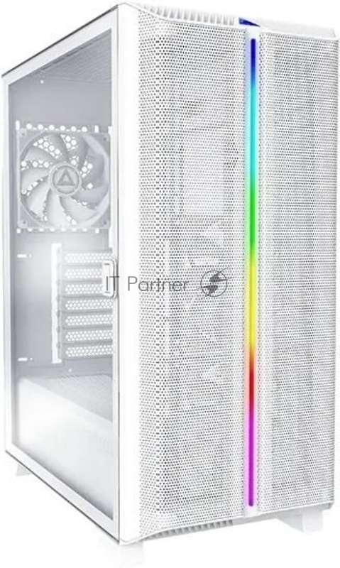 Корпус Montech SKY ONE Lite белый без БП ATX 3x120mm 2xUSB3.0 1xUSB3.1 audio bott PSU