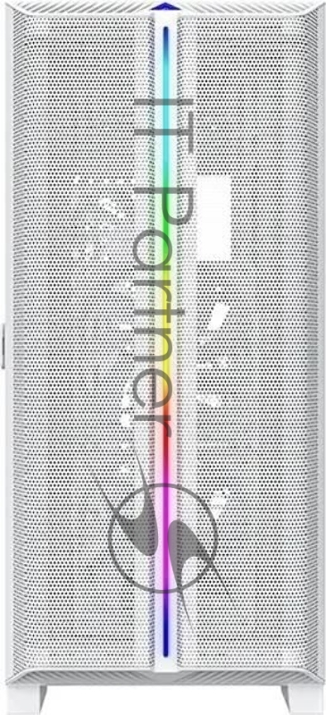 Корпус Montech SKY ONE Lite белый без БП ATX 3x120mm 2xUSB3.0 1xUSB3.1 audio bott PSU