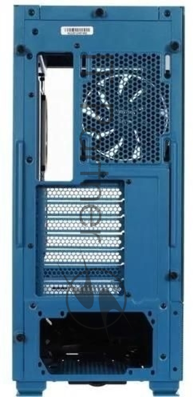 Корпус Montech SKY TWO MOROCCO голубой без БП ATX 4x120mm 2xUSB3.0 1xUSB3.1 audio bott PSU