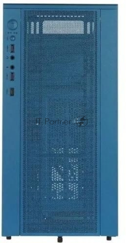 Корпус Montech SKY TWO MOROCCO голубой без БП ATX 4x120mm 2xUSB3.0 1xUSB3.1 audio bott PSU