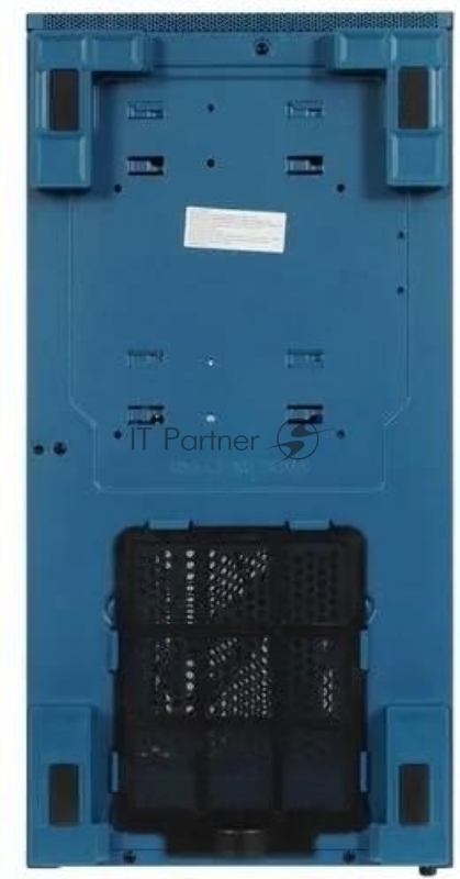 Корпус Montech SKY TWO MOROCCO голубой без БП ATX 4x120mm 2xUSB3.0 1xUSB3.1 audio bott PSU