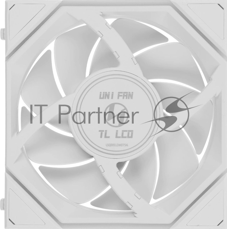 Вентилятор для корпуса Lian-Li Uni Fan TL 120 LCD ARGB 120х120x28 белый 7-pin 27дБ (упак.:3шт) (G99.12TLLCD3W.00) Ret