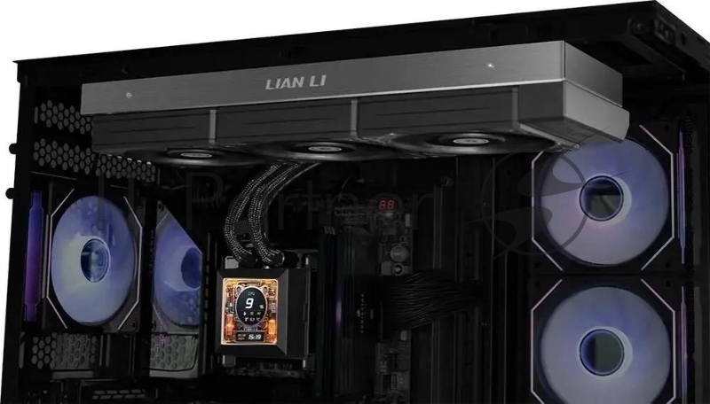 Система водяного охлаждения Lian-Li HydroShift LCD 360S Soc-AM5/AM4/1700 черный 4-pin 29.8dB Al+Cu LCD 330W Ret (G89.GHSLCD36SB.R0)