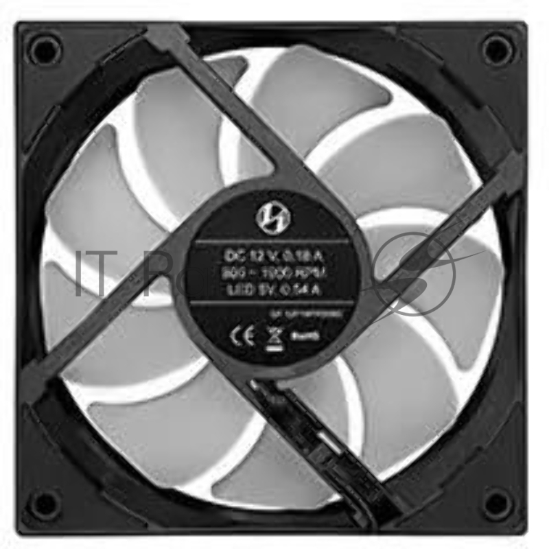 Вентилятор для корпуса Lian-Li ST120 ARGB 120х120x25 черный 4-pin 32.0дБ (упак.:3шт) (G99.12ST3B.00) Ret