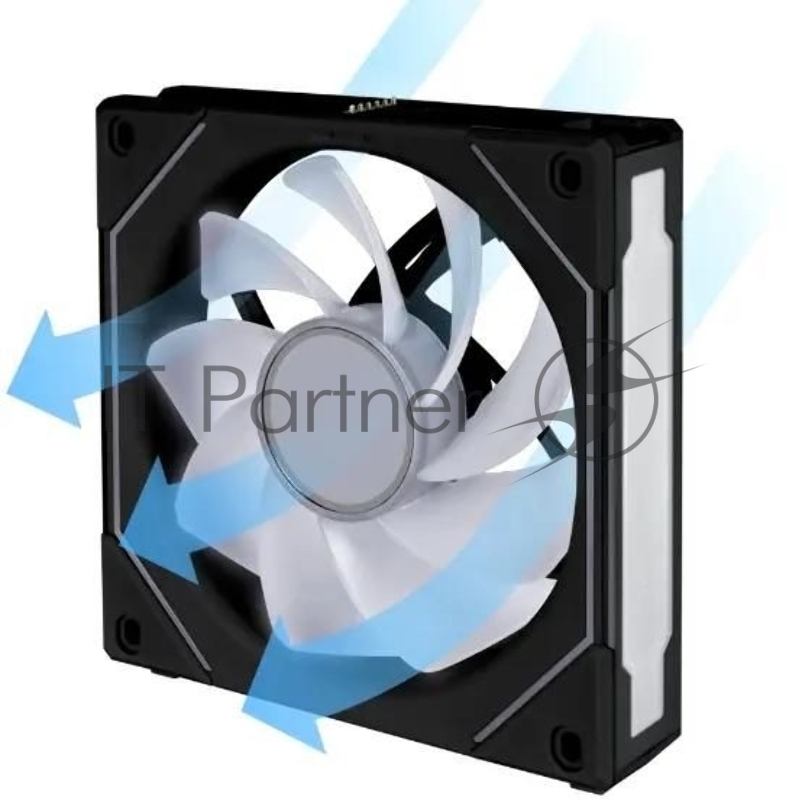 Вентилятор для корпуса Lian-Li Uni Fan SL-INF 140 Reverse ARGB 140х140x25 черный 4-pin 28дБ (G99.14RSLIN1B.00) Ret
