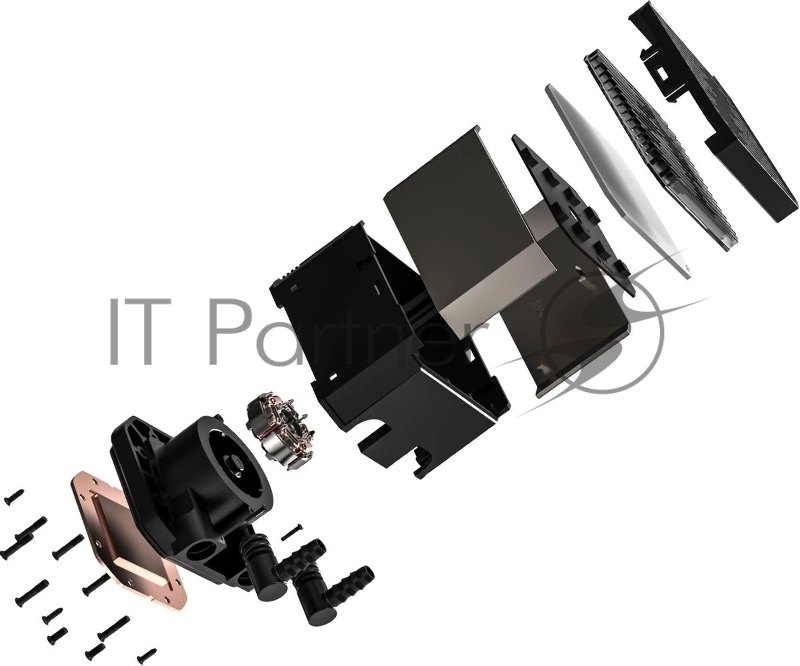 Система водяного охлаждения ID-Cooling DX360 Max Soc-AM5/AM4/1151/1200/2066/1700 черный 4-pin 32.5dB Al+Cu 350W Ret