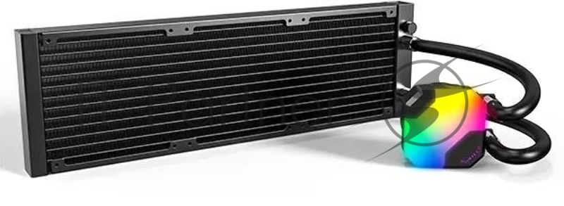 Система водяного охлаждения MONTECH HyperFlow 360 ARGB Soc-AM5/AM4/1151/1200/2066/1700 черный 4-pin Al+Cu Ret (HYPERFLOW ARGB 360 BLACK)