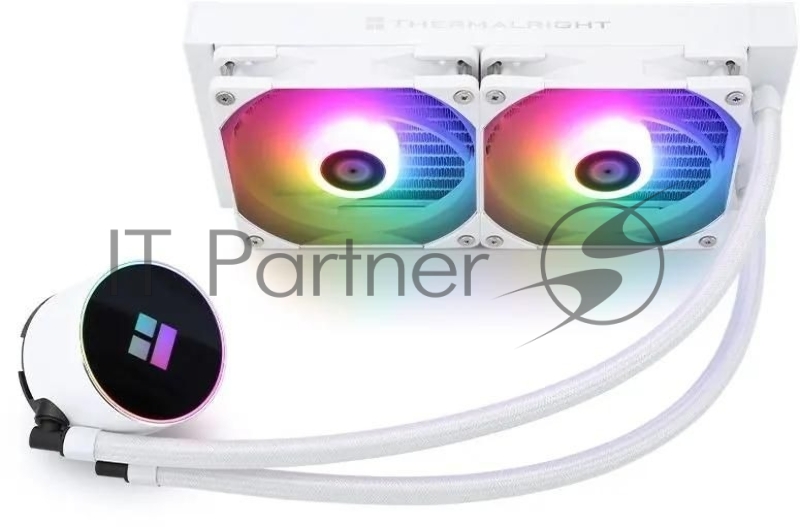 Система водяного охлаждения Thermalright Frozen Magic 240 White ARGB Soc-AM5/AM4/1151/1200/2066/201 4-pin 25.6dB Al Ret (F-MAGIC-240-WH-ARGB)