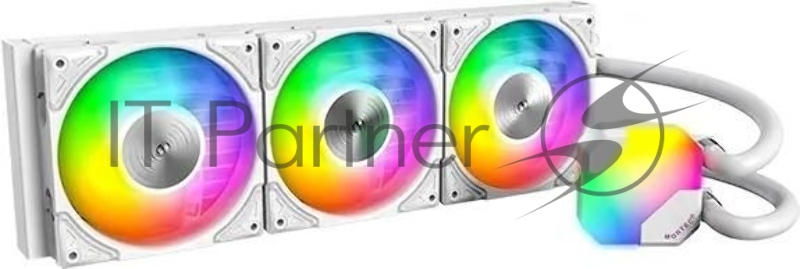 Система водяного охлаждения Montech HyperFlow 360 ARGB Soc-AM5/AM4/1151/1200/2066/1700 белый 4-pin Al+Cu Ret (HYPERFLOW ARGB 360 WHITE)