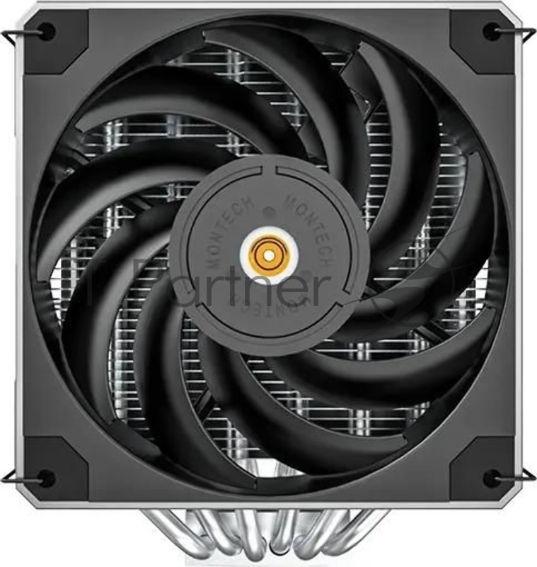 Устройство охлаждения (кулер) MONTECH Metal DT24 Base Soc-AM5/AM4/1151/1200/1700 4-pin Al+Cu 270W 1530gr Ret