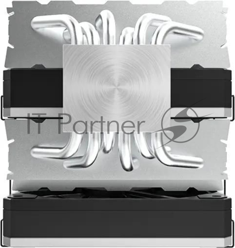 Устройство охлаждения (кулер) MONTECH Metal DT24 Base Soc-AM5/AM4/1151/1200/1700 4-pin Al+Cu 270W 1530gr Ret