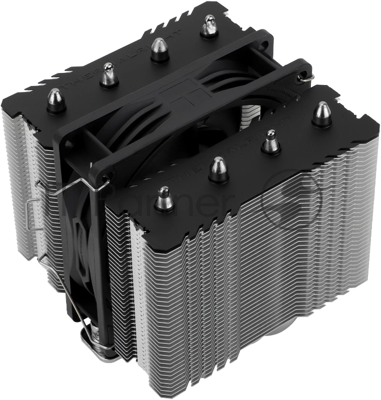 Устройство охлаждения(кулер) Thermalright Peerless Assassin 90 SE Soc-AM5/AM4/1151/1200/1700 серебристый 4-pin 23.85dB Al+Cu Ret (PA90-SE)