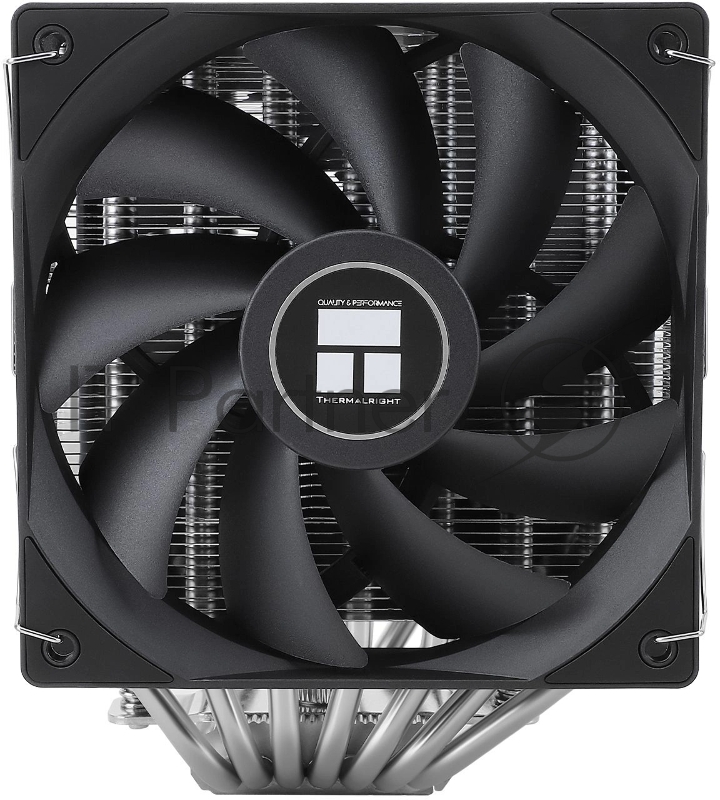 Устройство охлаждения(кулер) Thermalright Phantom Spirit 120 Soc-AM5/AM4/1151/1200/1700 черный 4-pin 25.6dB Al+Cu 535gr Ret (PS120)