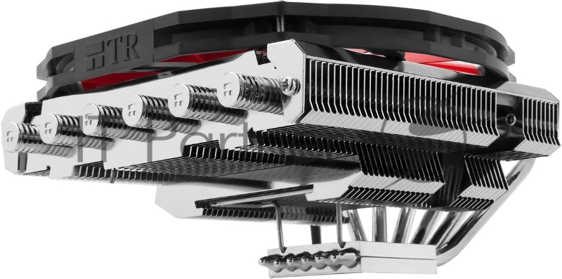 Устройство охлаждения(кулер) Thermalright AXP-200-R Soc-AM5/AM4/1151/1200/2066/1700 черный/красный 4-pin 30.6dB Al 180W 475gr Ret
