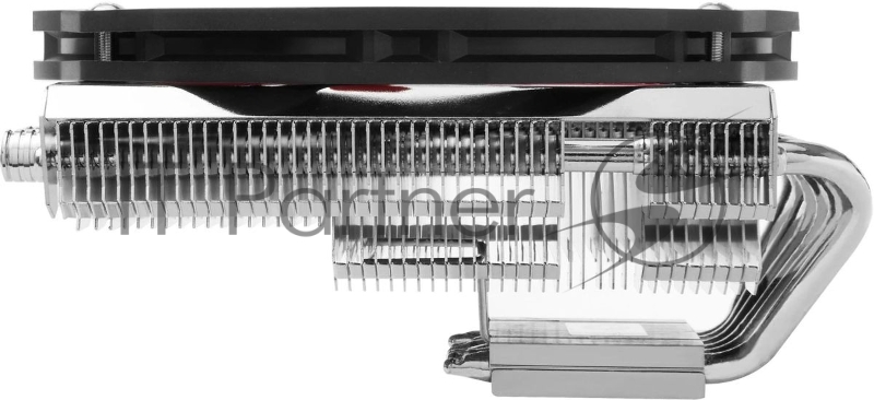 Устройство охлаждения(кулер) Thermalright AXP-200-R Soc-AM5/AM4/1151/1200/2066/1700 черный/красный 4-pin 30.6dB Al 180W 475gr Ret