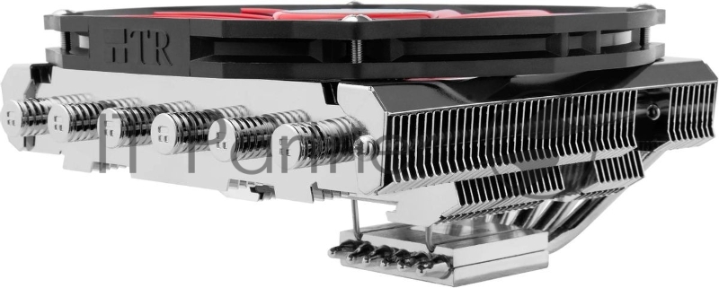 Устройство охлаждения(кулер) Thermalright AXP-200-R Soc-AM5/AM4/1151/1200/2066/1700 черный/красный 4-pin 30.6dB Al 180W 475gr Ret