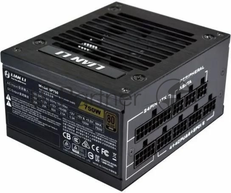 Блок питания Lian-Li SFX 750W SP750 80+ gold (20+4pin) APFC 92mm fan 8xSATA Cab Manag RTL