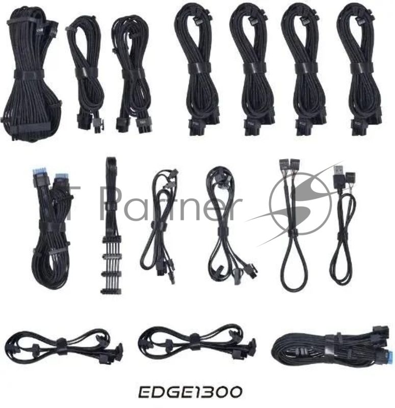 Блок питания Lian-Li ATX 1300W EDGE1300 Gen.5 80+ platinum (20+4pin) APFC 120mm fan 16xSATA Cab Manag RTL