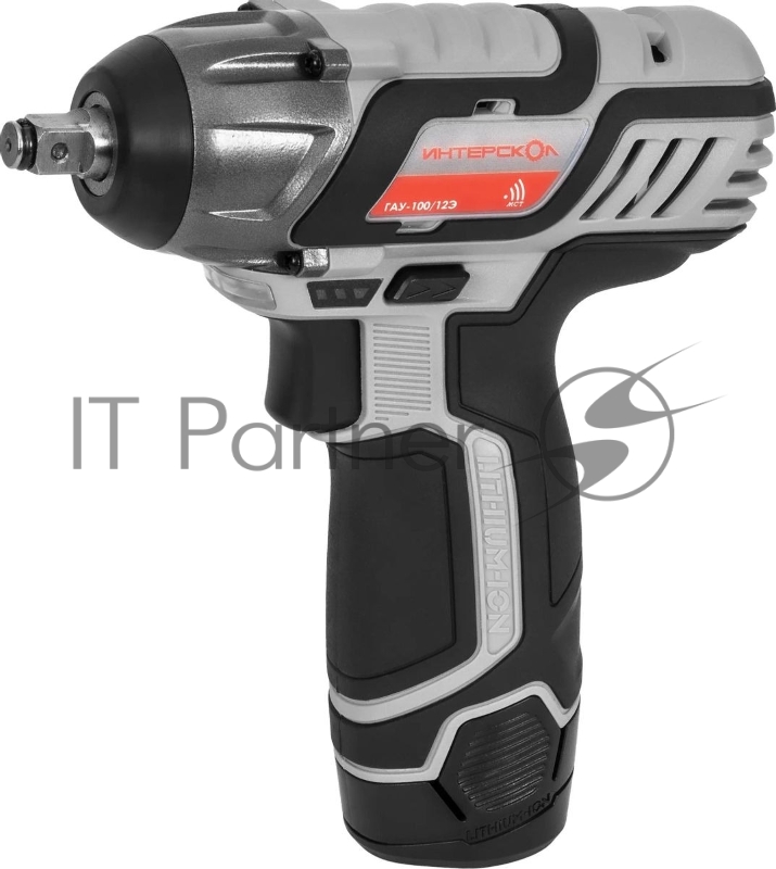 Гайковерт Интерскол ГАУ-100/12Э аккум. патрон:квад.3/8 (кейс в комплекте) (807.2.2.70)