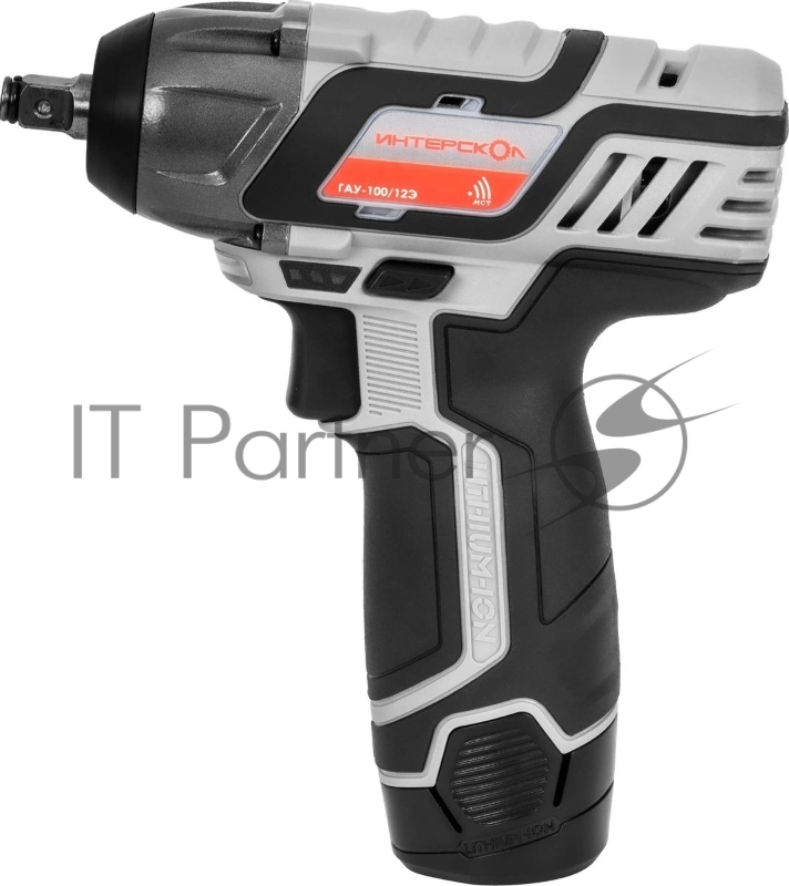 Гайковерт Интерскол ГАУ-100/12Э аккум. патрон:квад.3/8 (кейс в комплекте) (807.2.2.70)