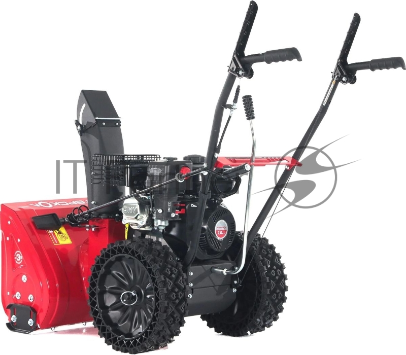 Снегоуборщик бензин. Интерскол СМБ-56/7 5.2кВт 7л.с. бак 2.7 л
