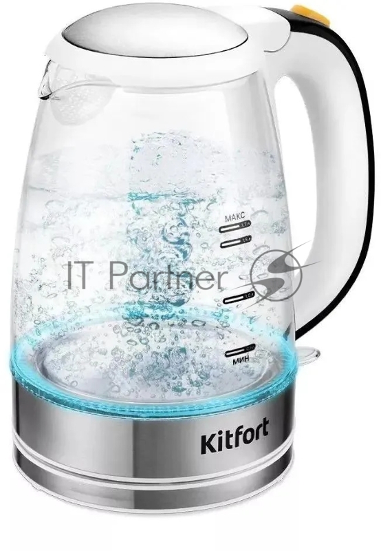Чайник электрический Kitfort КТ-6627 белый