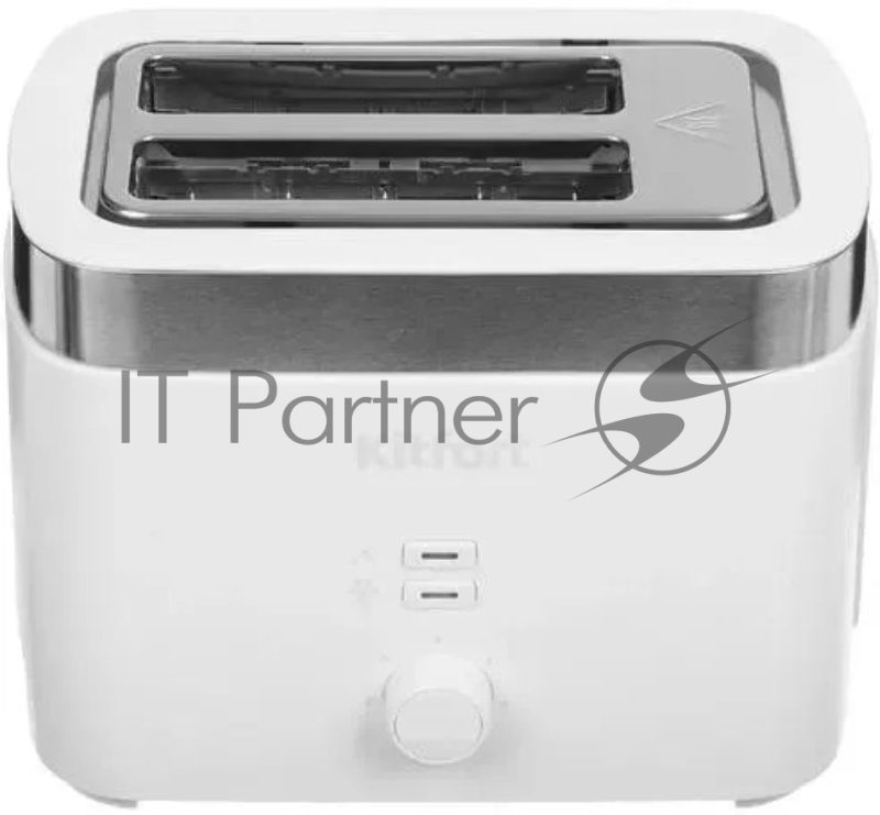 Тостер Kitfort КТ-4025 белый/стальной