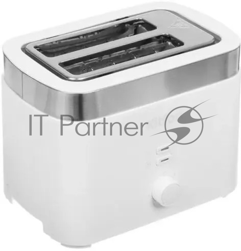 Тостер Kitfort КТ-4025 белый/стальной
