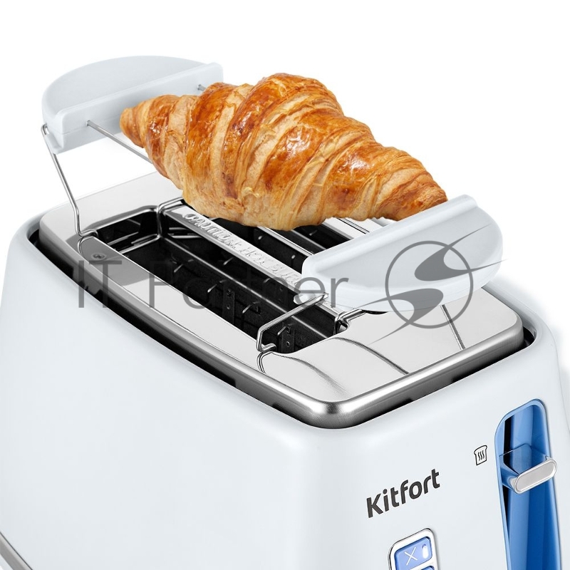 Тостер Kitfort КТ-6213 белый/черный